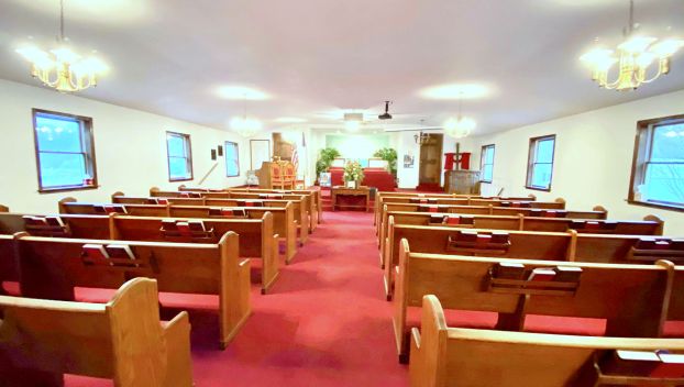 Empty church image