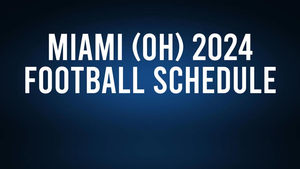 Miami (OH) 2024 Football Schedule, Record, Results