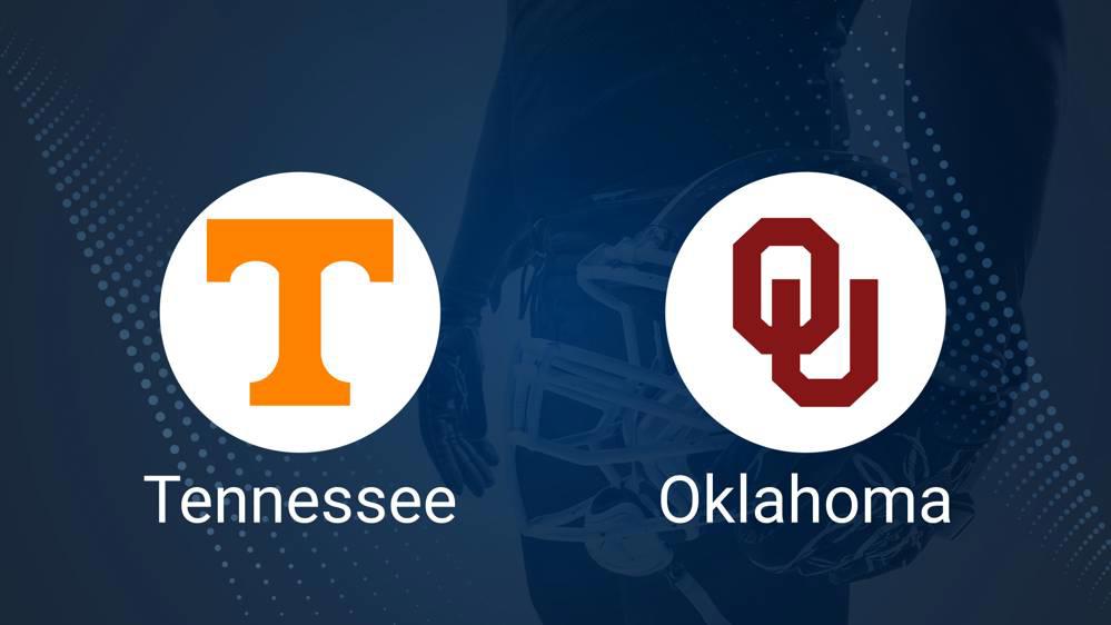 Best Bets, Predictions & Odds for the Tennessee vs. Oklahoma Game – Saturday, Sept. 21