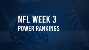 Saints, Chargers, Week 3 NFL Power Rankings