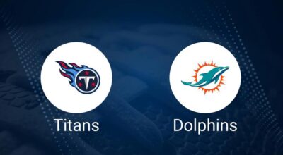 Titans vs. Dolphins Monday Night Football: Odds, Moneyline, and Spread - Week 4