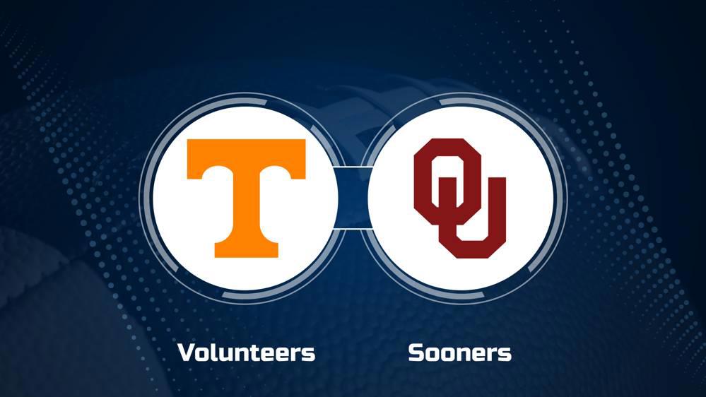 Where to Watch Tennessee vs. Oklahoma on TV or Streaming Live - Sept. 21