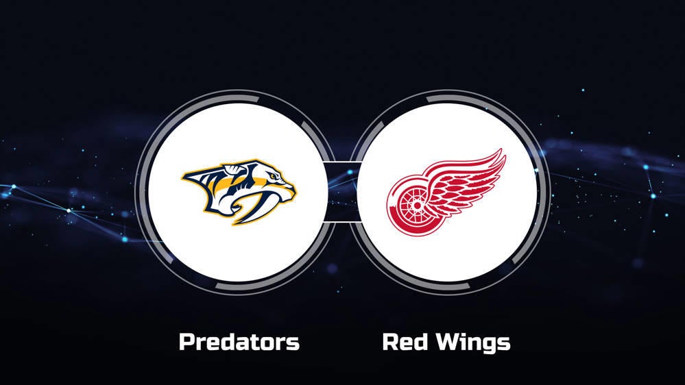 Buy Tickets for Nashville Predators vs. Detroit Red Wings on October 19