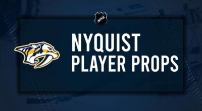 Gustav Nyquist Player Prop Bets for the Predators vs. Red Wings Game - October 12