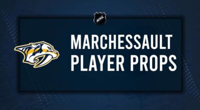 Jonathan Marchessault Player Prop Bets for the Predators vs. Bruins Game - October 22