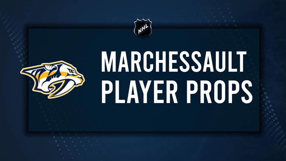 Jonathan Marchessault Player Prop Bets for the Predators vs. Oilers Game - October 31