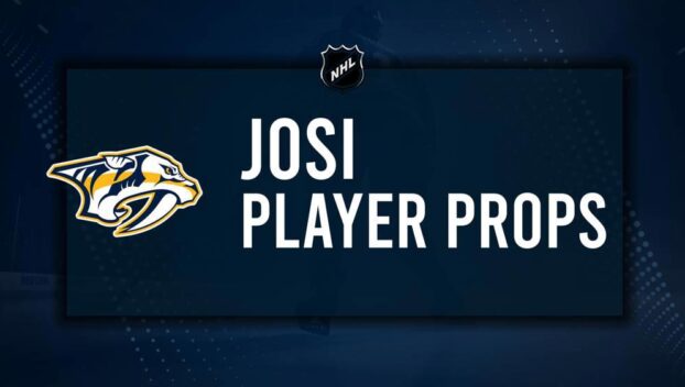 Roman Josi Player Prop Bets for the Predators vs. Oilers Game - October 31