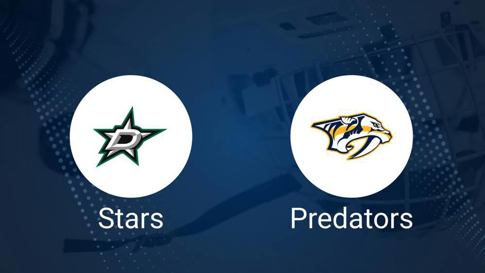 Stars vs. Predators Injury Report Today - October 10