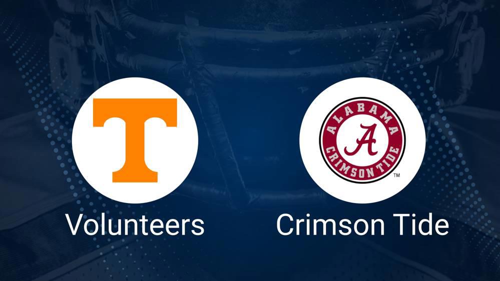 Tennessee vs. Alabama Oct. 19 Tickets & Start Time