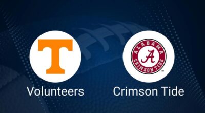 Tennessee vs. Alabama Predictions & Picks: Odds, Moneyline, Spread - Saturday, Oct. 19