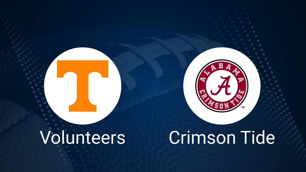 Tennessee vs. Alabama Predictions & Picks: Odds, Moneyline, Spread - Saturday, Oct. 19