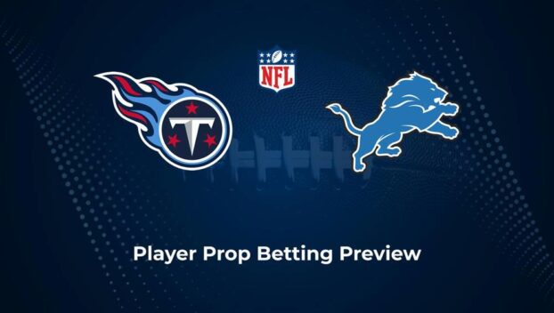 Titans vs. Lions Player Props & Odds – Week 8