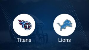 Titans vs. Lions Predictions & Picks: Odds, Moneyline, Spread - Week 8