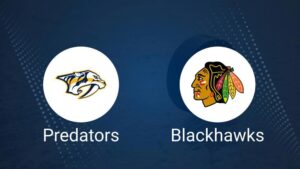 Where to Watch Nashville Predators vs. Chicago Blackhawks on TV or Streaming Live - October 25