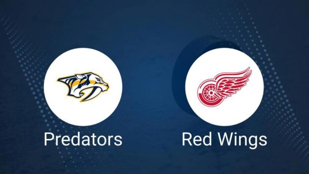 Where to Watch Nashville Predators vs. Detroit Red Wings on TV or Streaming Live - October 19