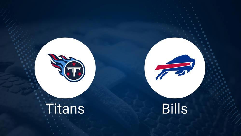 Where to Watch Titans vs. Bills on TV or Streaming Live - Oct. 20