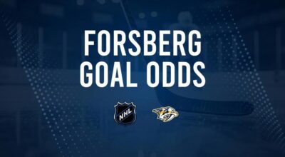 Will Filip Forsberg Score a Goal Against the Blue Jackets on October 26?