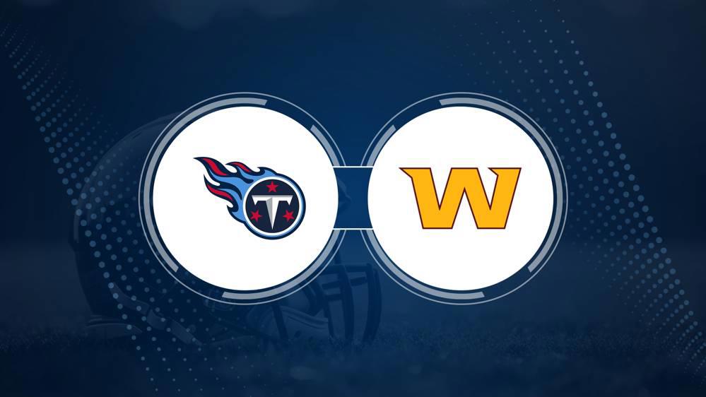 Best Bets, Odds for the Titans vs. Commanders Game – Week 13