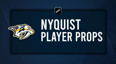 Gustav Nyquist Player Prop Bets for the Predators vs. Avalanche Game - November 2