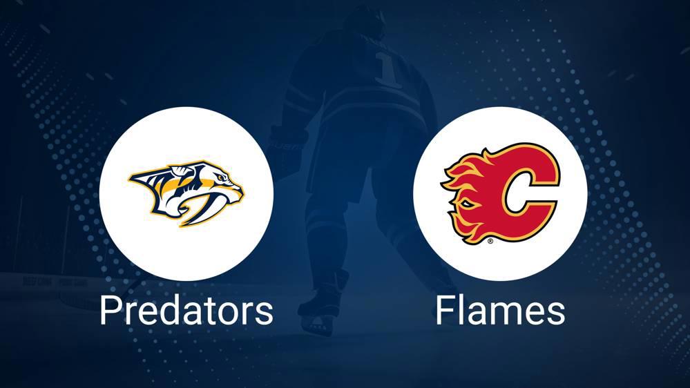 How to Pick the Predators vs. Flames Game with Odds, Spread, Betting Line and Stats – November 15