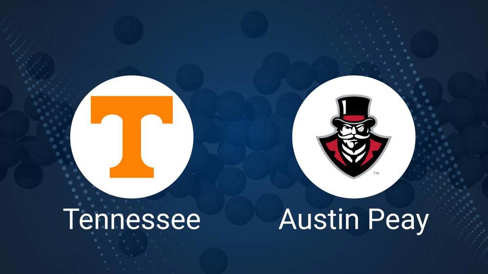 How to Watch Tennessee vs. Austin Peay on TV or Live Stream - November 17