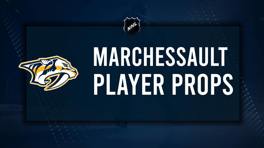 Jonathan Marchessault Player Prop Bets for the Predators vs. Canucks Game - November 17