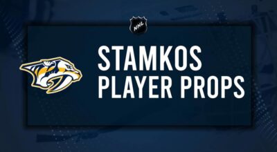 Steven Stamkos Player Prop Bets for the Predators vs. Wild Game - November 30