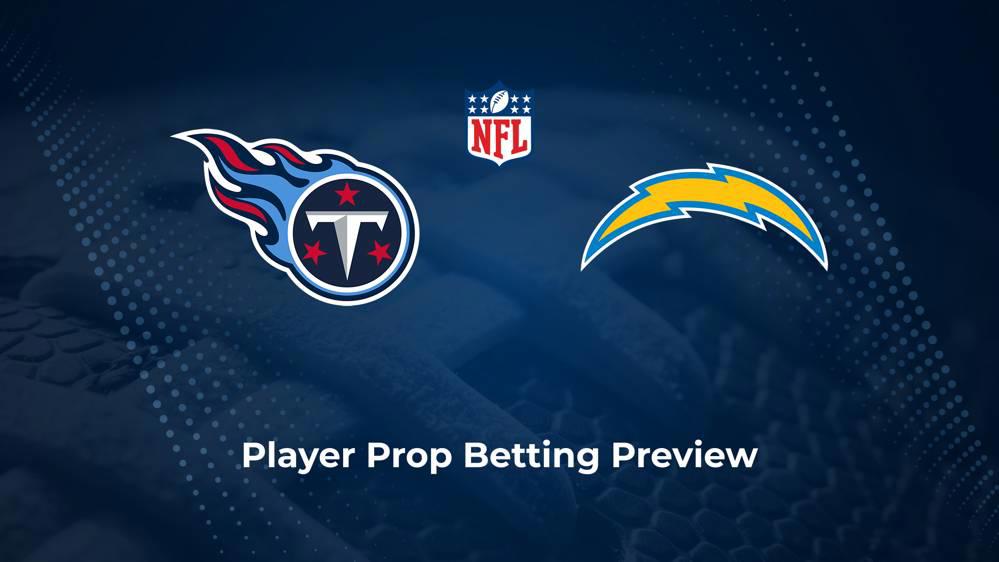 Titans vs. Chargers Player Props & Odds – Week 10