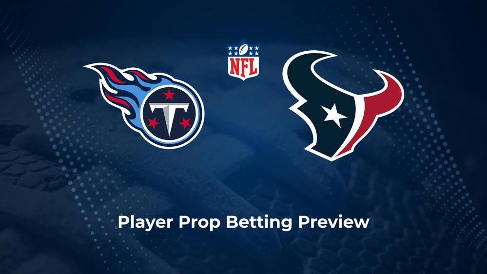 Titans vs. Texans Player Props & Odds – Week 12