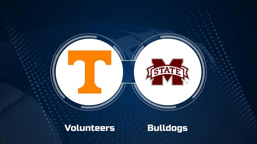 Where to Watch Tennessee vs. Mississippi State on TV or Streaming Live - Nov. 9