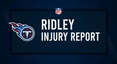 Will Calvin Ridley Play in Week 9? NFL Injury Status, News & Updates