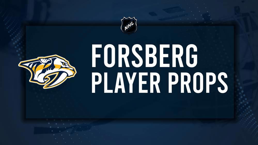 Filip Forsberg Player Prop Bets for the Predators vs. Kings Game - December 21