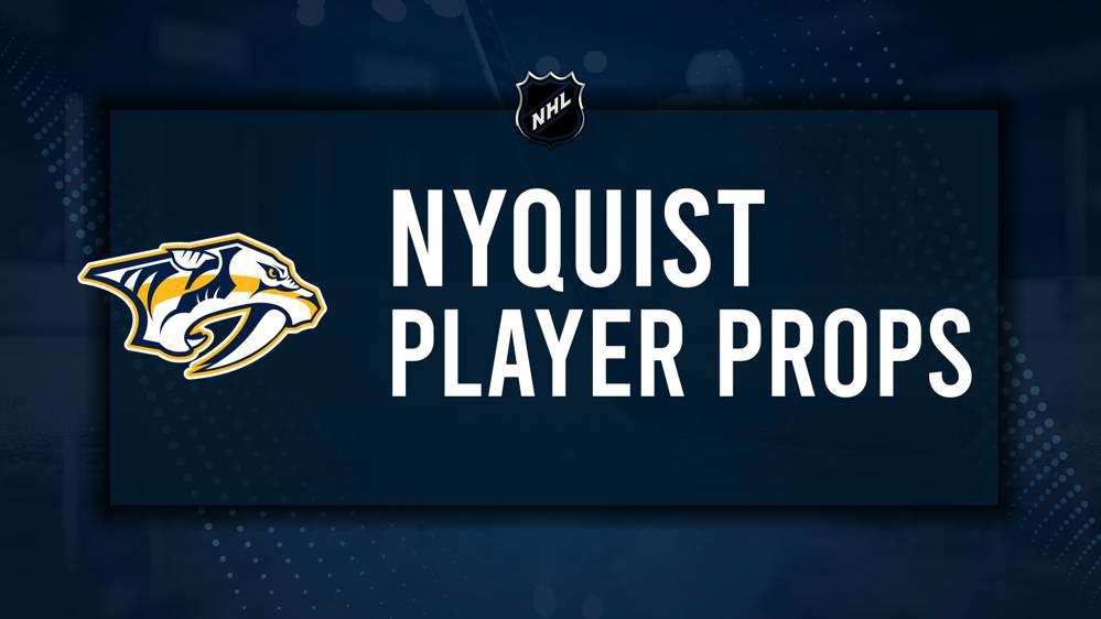 Gustav Nyquist Player Prop Bets for the Predators vs. Maple Leafs Game - December 4