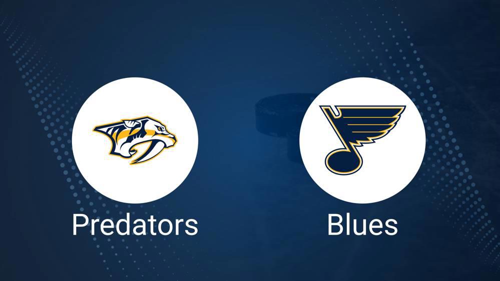 How to Pick the Predators vs. Blues Game with Odds, Spread, Betting Line and Stats – December 27