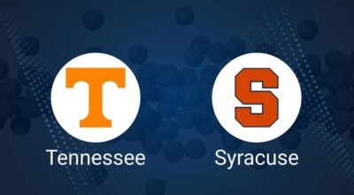 How to Watch Tennessee vs. Syracuse on TV or Live Stream - December 3