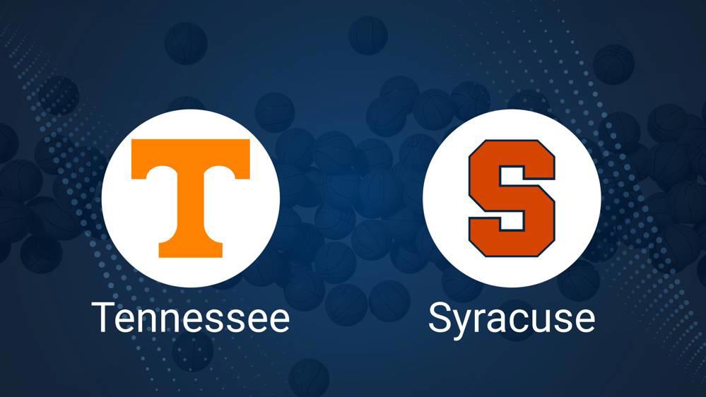 How to Watch Tennessee vs. Syracuse on TV or Live Stream - December 3