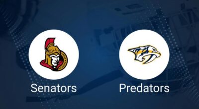 Senators vs. Predators Injury Report Today - December 7