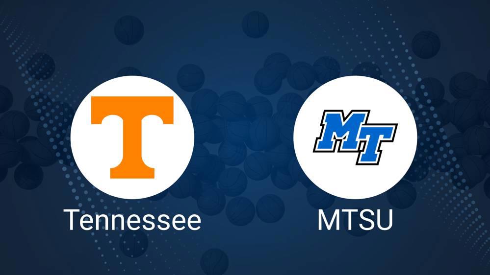 Tennessee vs. Middle Tennessee Basketball Tickets - Monday, December 23