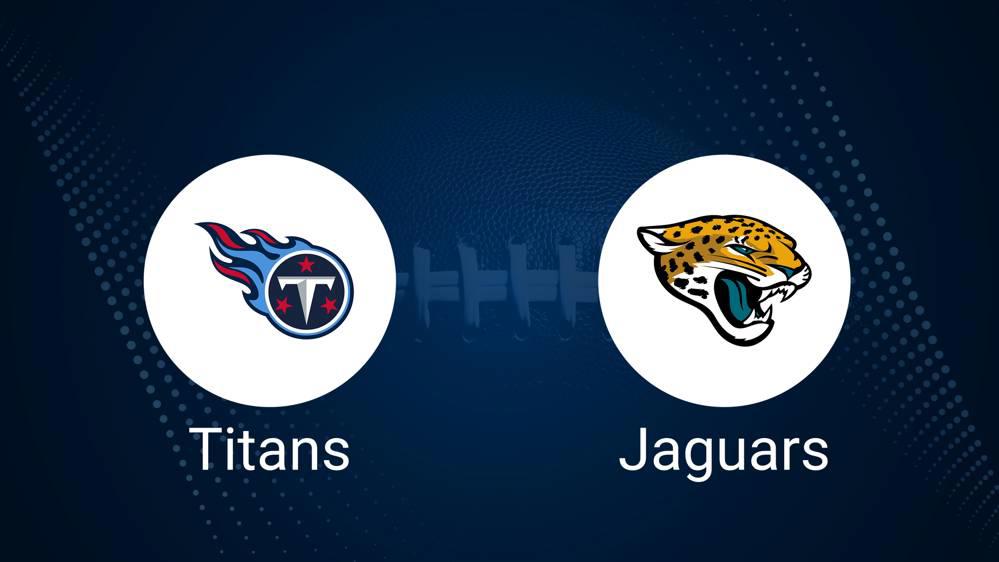 Where to Watch Titans vs. Jaguars on TV or Streaming Live - Dec. 29