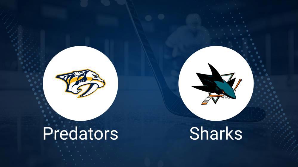 How to Pick the Predators vs. Sharks Game with Odds, Spread, Betting Line and Stats – January 21