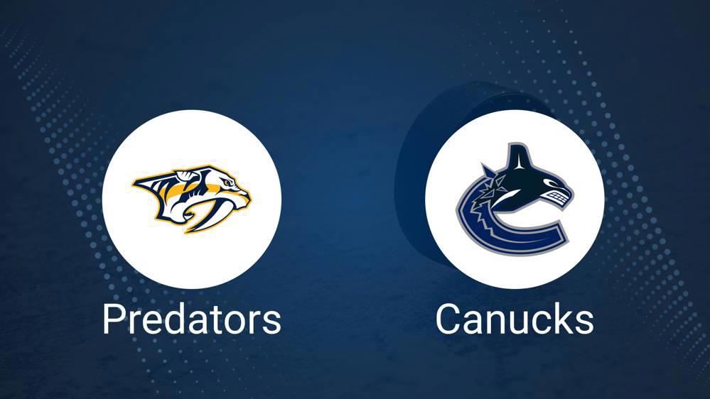 Jonathan Marchessault Injury Status - Predators vs. Canucks Injury Report January 3