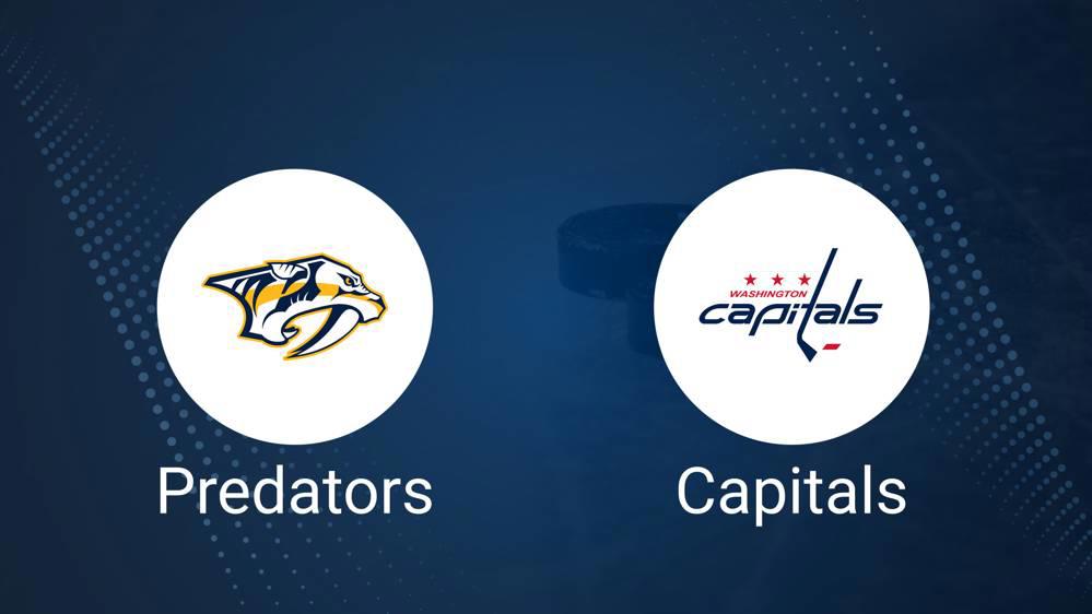 Predators vs. Capitals Injury Report Today - January 11