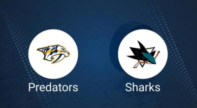 Where to Watch Nashville Predators vs. San Jose Sharks on TV or Streaming Live - January 21