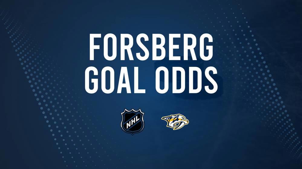 Will Filip Forsberg Score a Goal Against the Ducks on January 25?