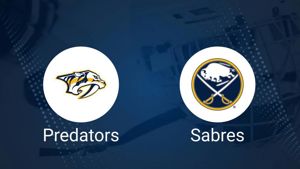 Where to Watch Nashville Predators vs. Buffalo Sabres on TV or Streaming Live - February 8