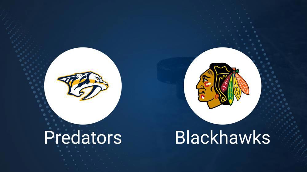 Where to Watch Nashville Predators vs. Chicago Blackhawks on TV or Streaming Live - February 7