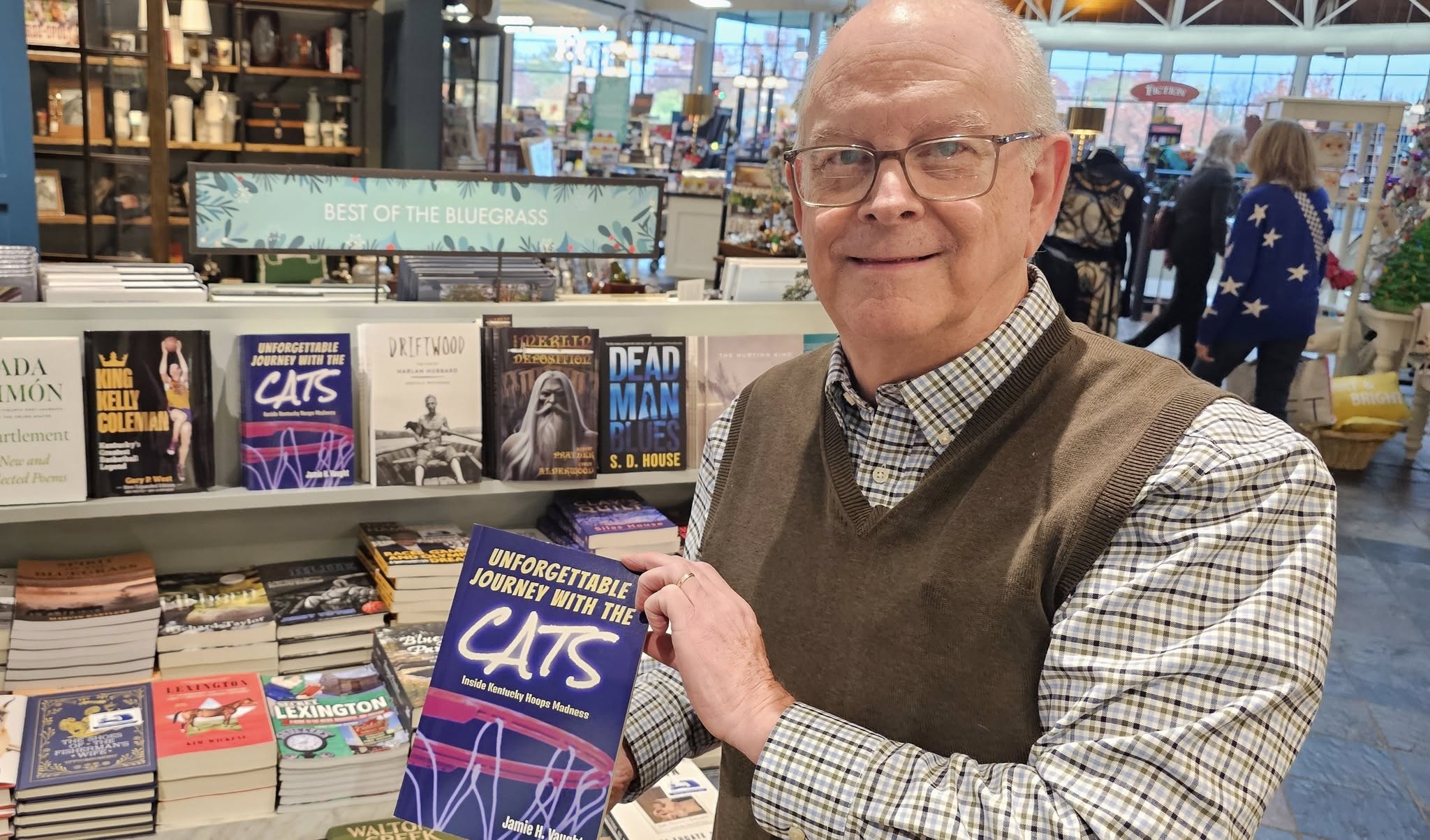 Vaught plans stop at Harlan ARH to sign latest book on UK hoops